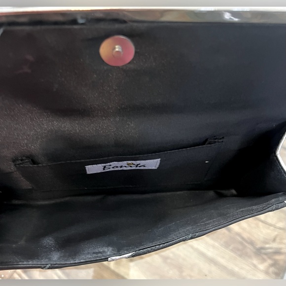 Genuine leather evening bag - Picture 2 of 3